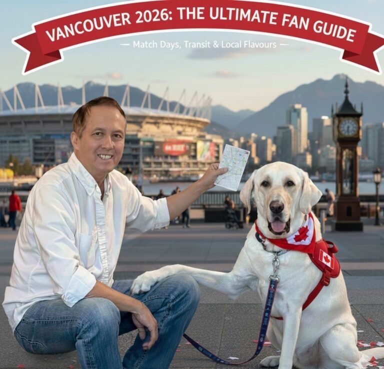 Your Essential FIFA World Cup 2026 Match Day Guide for BC Place with Kip & Koa!